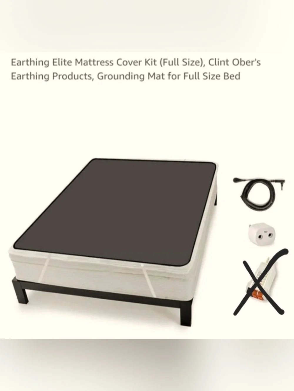 Earthing Grounding Mattress Cover